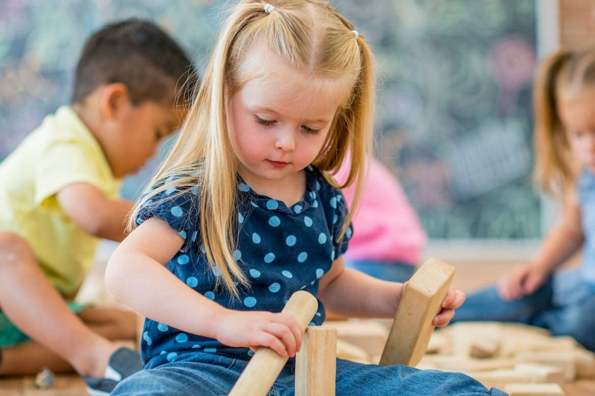 Preschoolers with Free Play